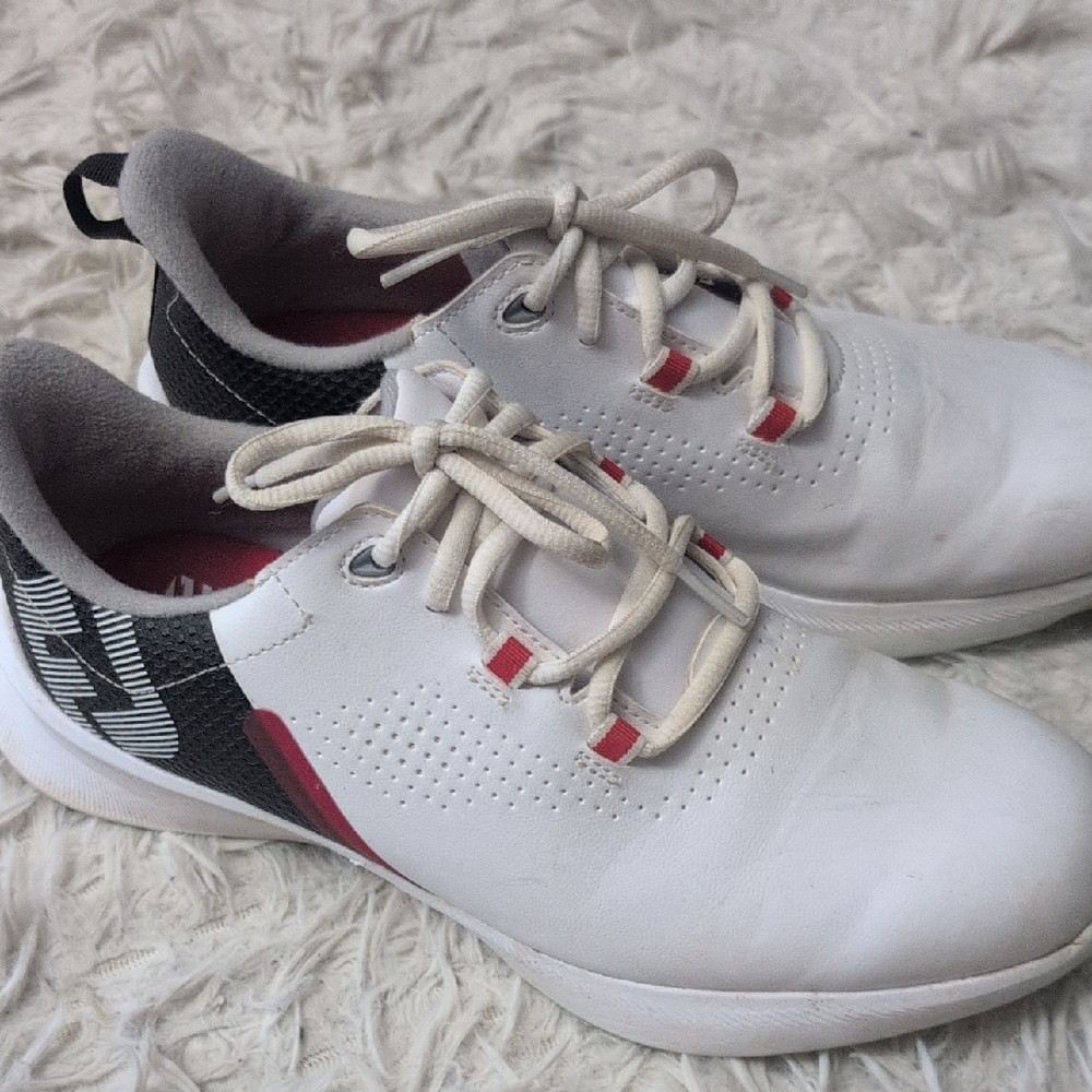 White and Black Men's Sneakers